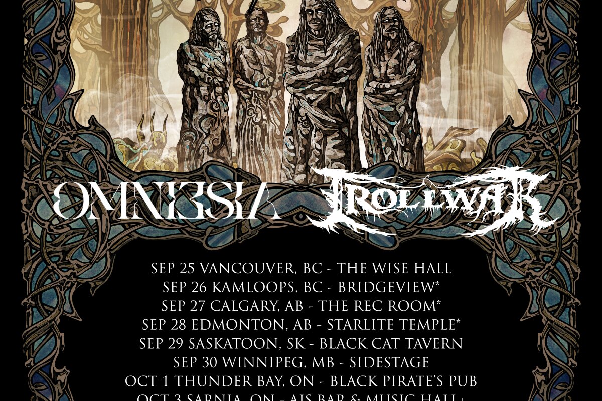 Atavistia Announces 16-Date Canadian Tour in Support of Old Gods Awaken