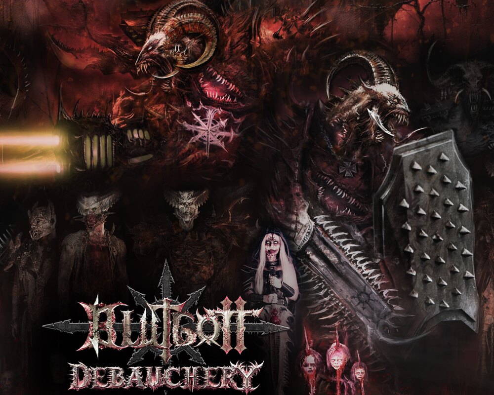 Blutgott  releases the new single and video "Storm Of The Blood Dragons" (Debauchery version)