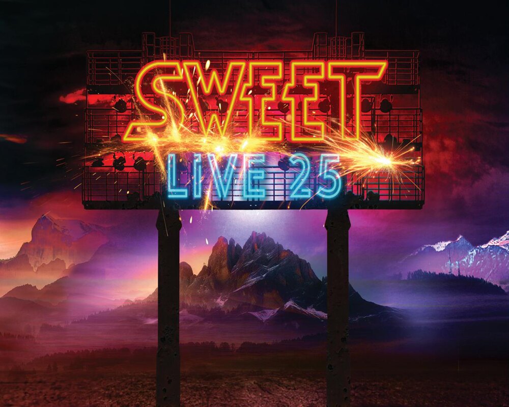 Sweet "Live 25" out on October 23 at Metalville
