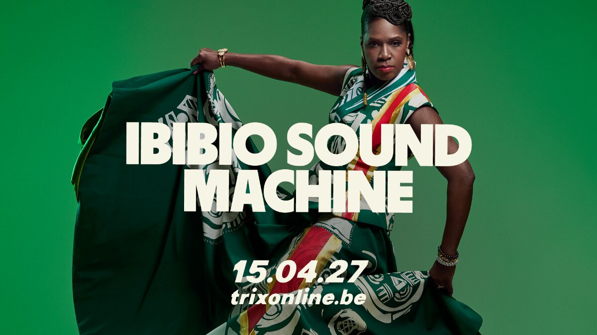IBIBIO SOUND MACHINE speelt op donderdag 15 april 2027 in Trix