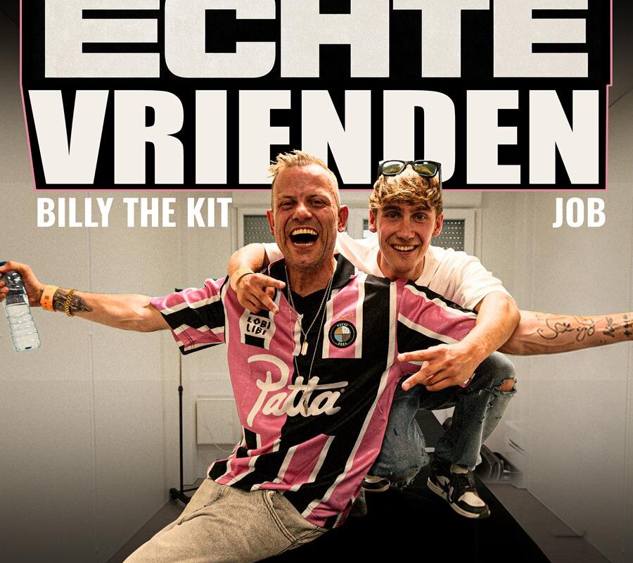 JOB & Billy The Kit vieren vriendschap met nieuwe single 'Echte Vrienden'
