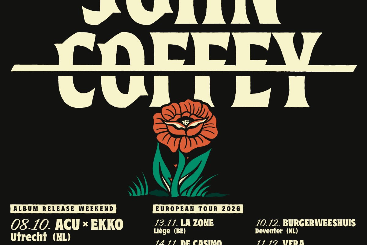 John Coffey deelt beklijvende single 'Not Alone'
