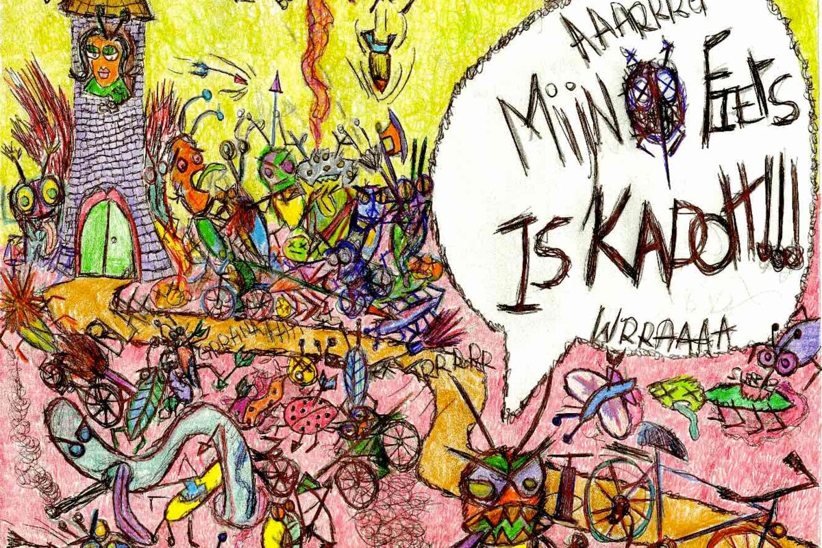 'Mijn Fiets Is Kapot', eerste officiële single van PISSBUGS, out now.