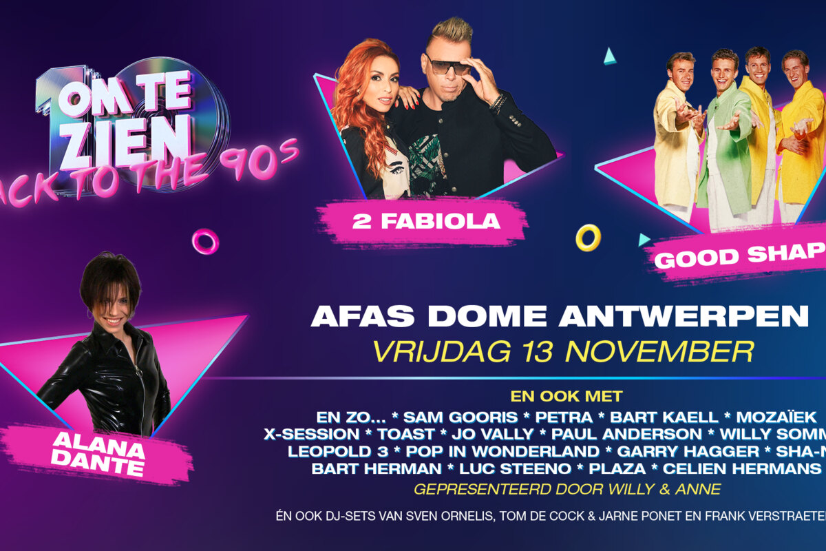 10 nieuwe namen voor Tien Om Te Zien Back To The 90s!