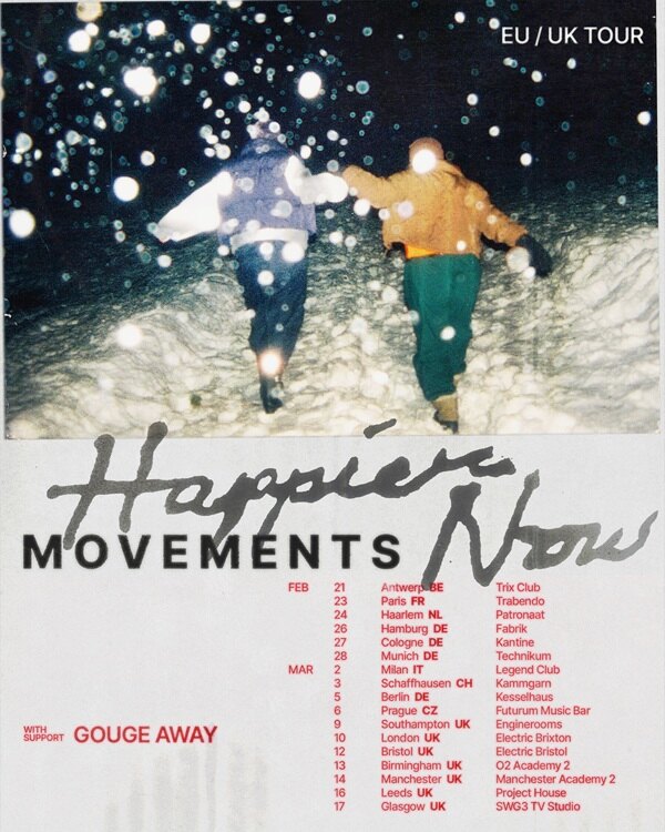 Movements Announce Return To The Uk & Europe For 2027 Tour - Latest Album “Happier Now” Out Now