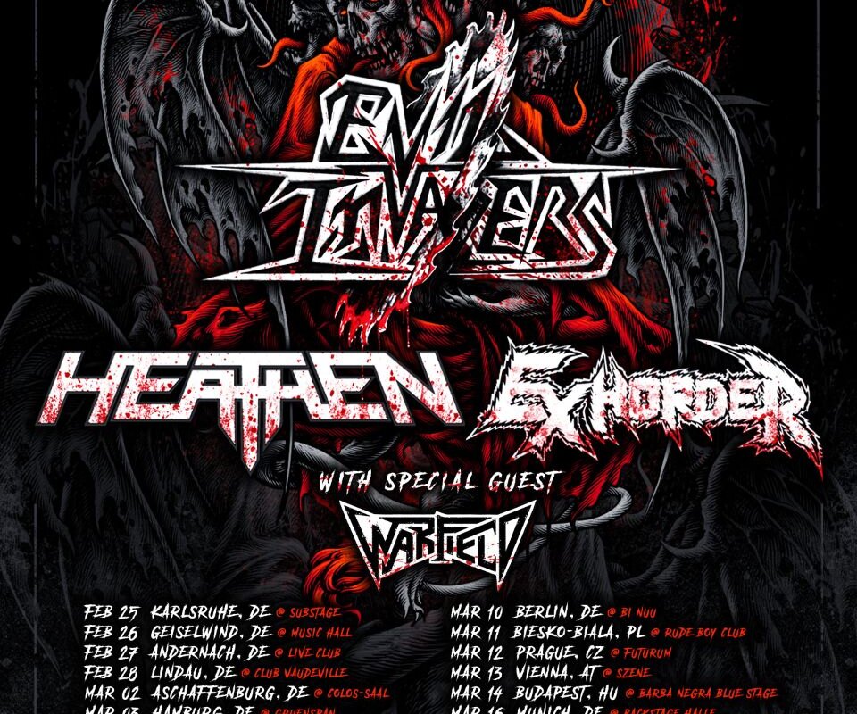 Thrash and Heavy Metal Force Evil Invaders Unleash New Standalone Single "Dreamstate (Single Version)" + Cinematic Music Video!