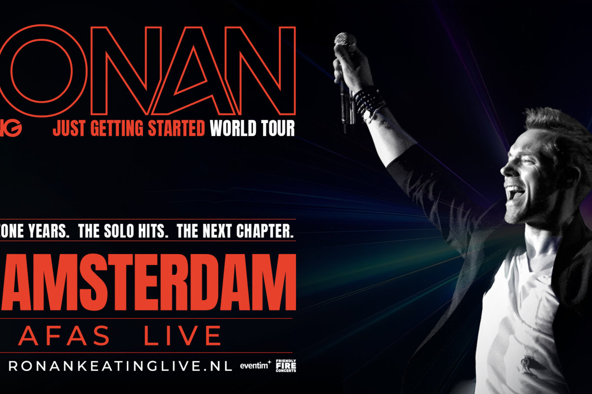 Ronan Keating naar AFAS Live in Amsterdam