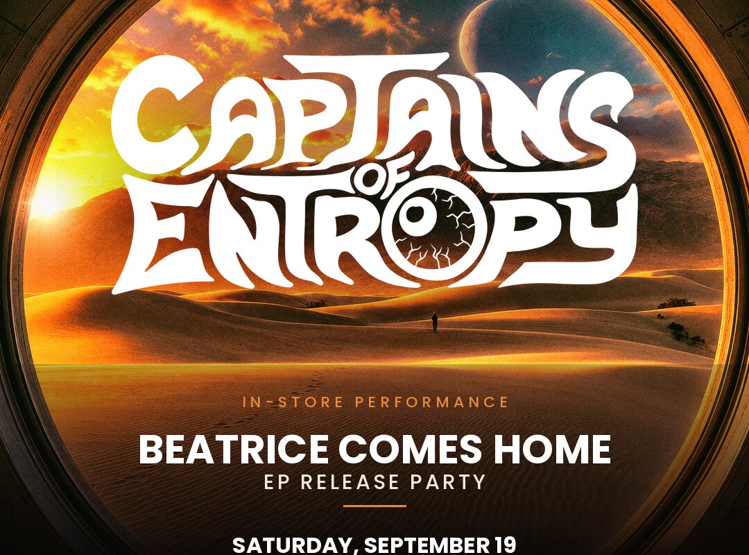 Captains Of Entropy releases celestial psychedelic EP 'Beatrice Comes Home' + "Rosetta" space travel dreamscape music video
