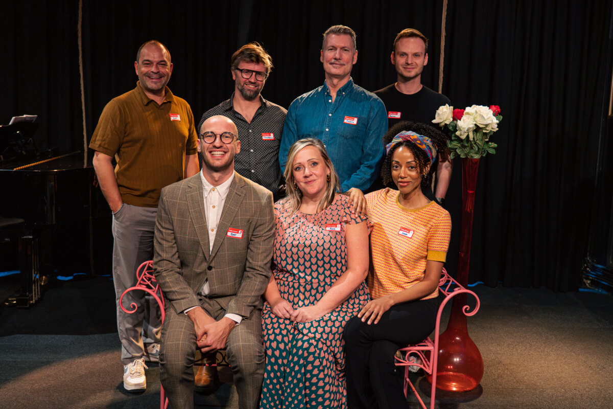 Blind Date verleidt pers met live voorsmaakje én razendsnelle dates met Sandrine Van Handenhoven, Michiel De Meyer en Charline Catrysse