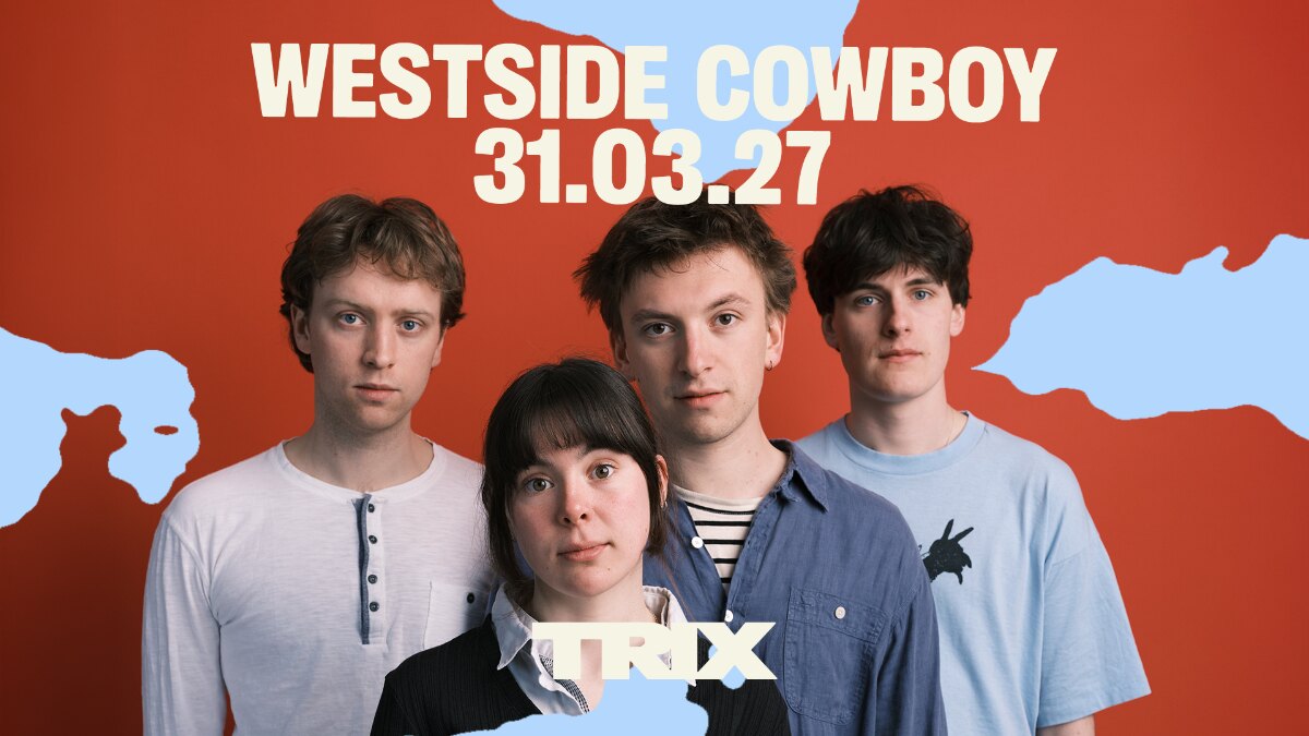 Westside Cowboy speelt op woensdag 31 maart 2027 in Trix