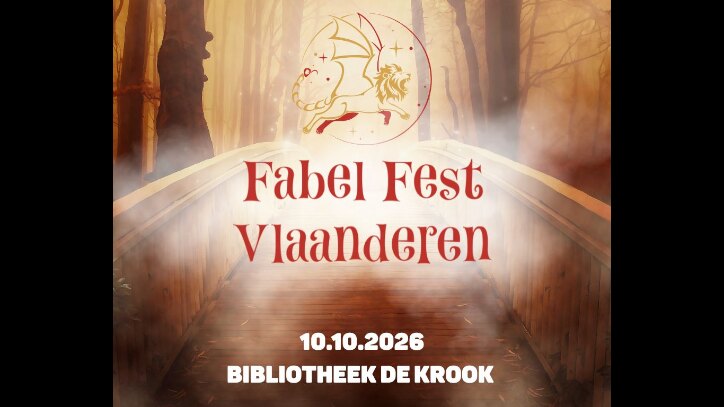 Fabel Fest Vlaanderen: Gentse bibliotheek De Krook op 10 oktober helemaal in het teken van Nederlandstalige fantasy, sciencefiction en horror.