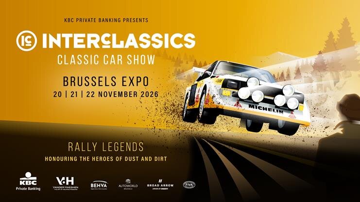 InterClassics Brussels haalt Group B-rallylegendes naar Brussel en slaat brug met Italiaanse Auto e Moto d’Epoca