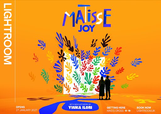 Lightroom announces their latest show Matisse: Joy