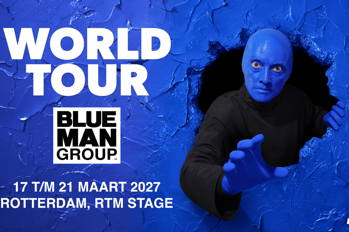 Blue Man Group keert van 17 t/m 21 maart terug naar Nederland voor zeven shows in RTM stage