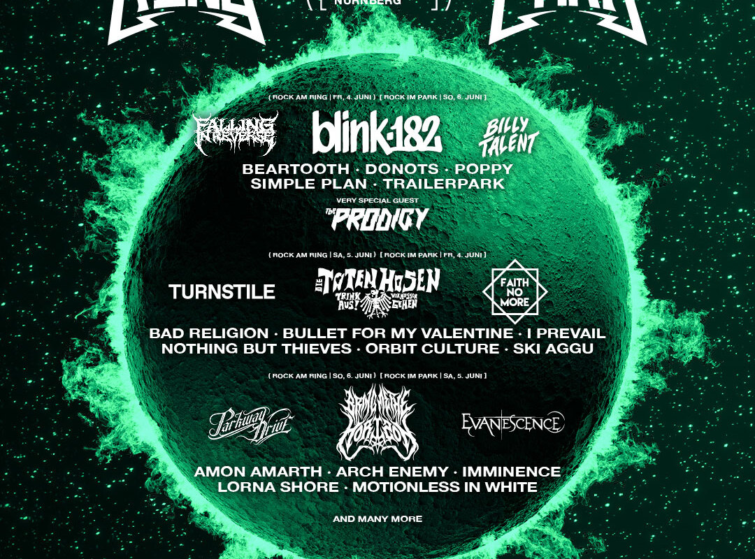 Rock am Ring kondigt 25 nieuwe bands aan voor editie 2027