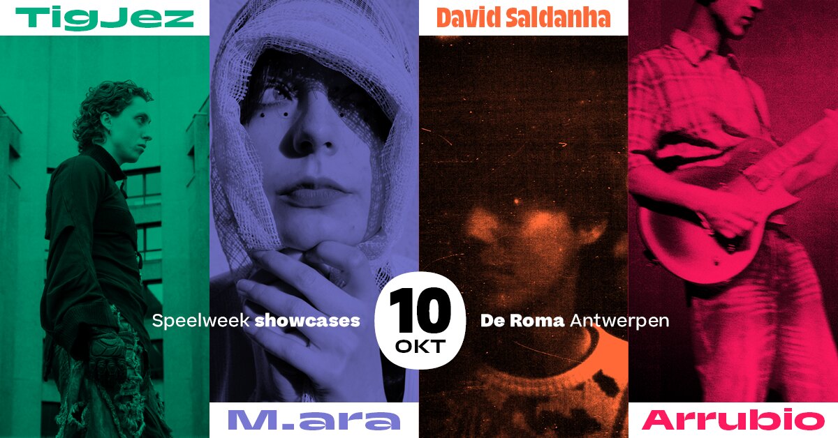 Vier nieuwe namen om in de gaten te houden: talentshowcase op 10 oktober in De Roma