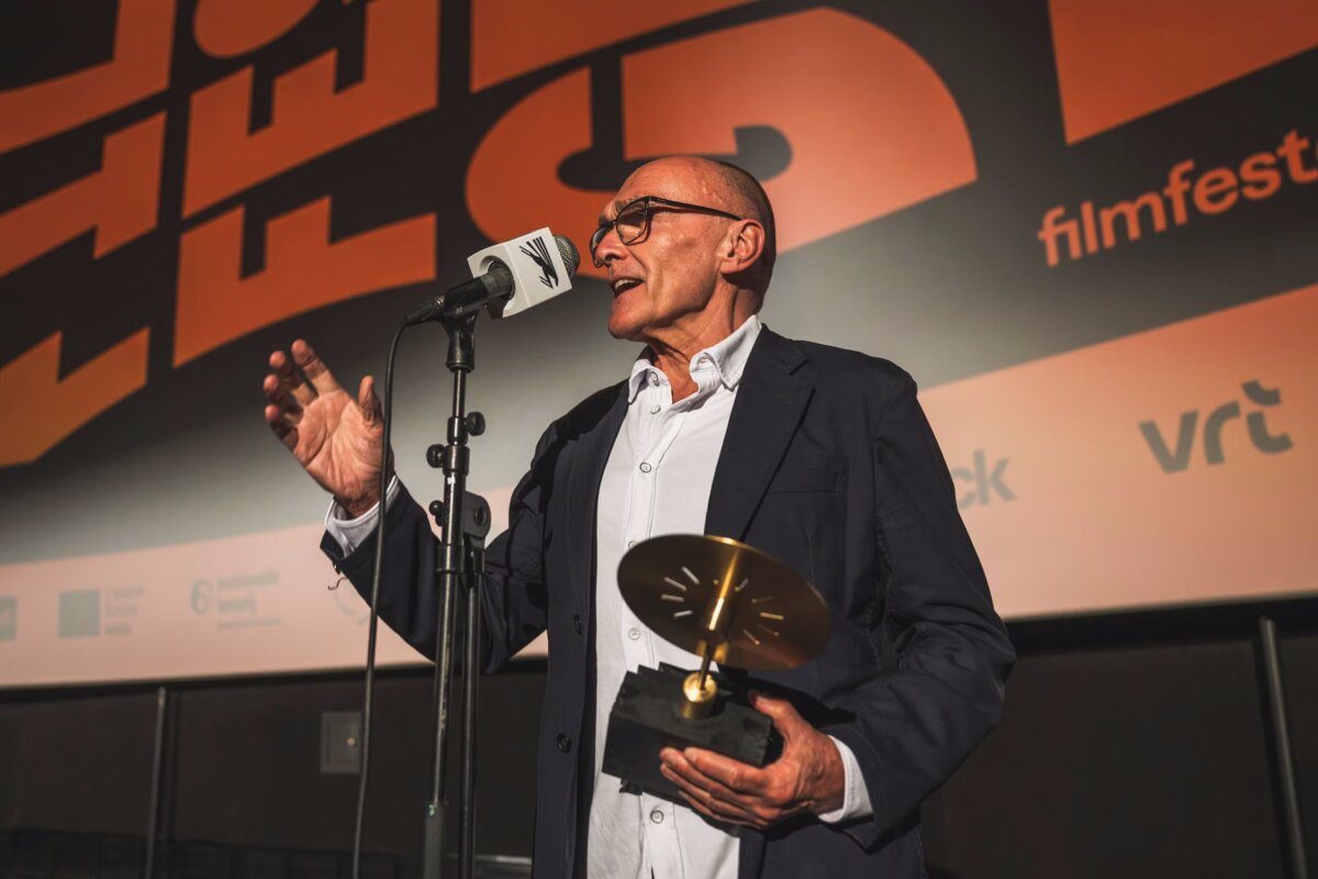 Danny Boyle ontvangt Joseph Plateau Award op 53ste Film Fest Gent