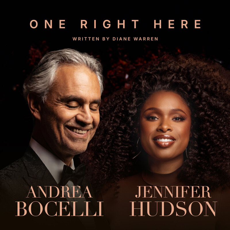 Single out now: Andrea Bocelli & Jennifer Hudson "One Right Here"