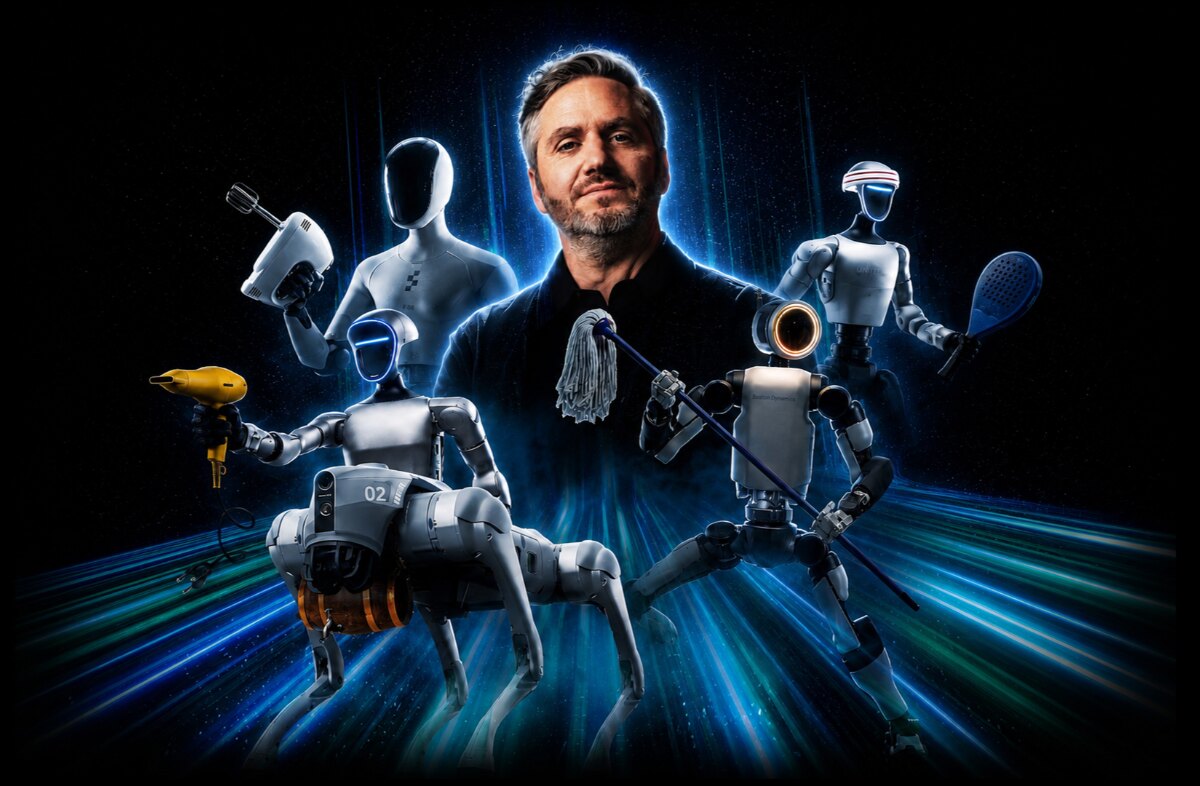 Lieven Scheire verdiept zich in de wereld van humanoids voor nieuwe show