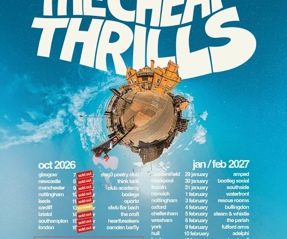 The Cheap Thrills announce extensive 2027 headline tour dates