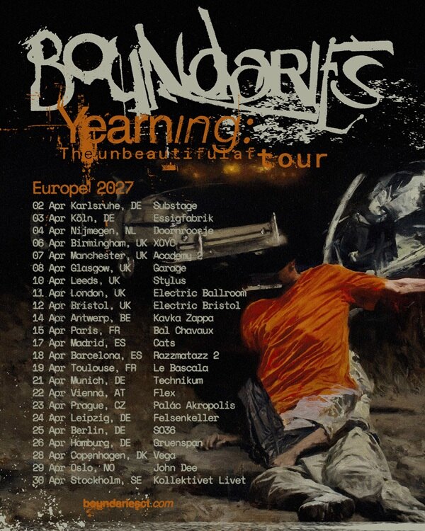 Boundaries Announce European + UK Tour 2027