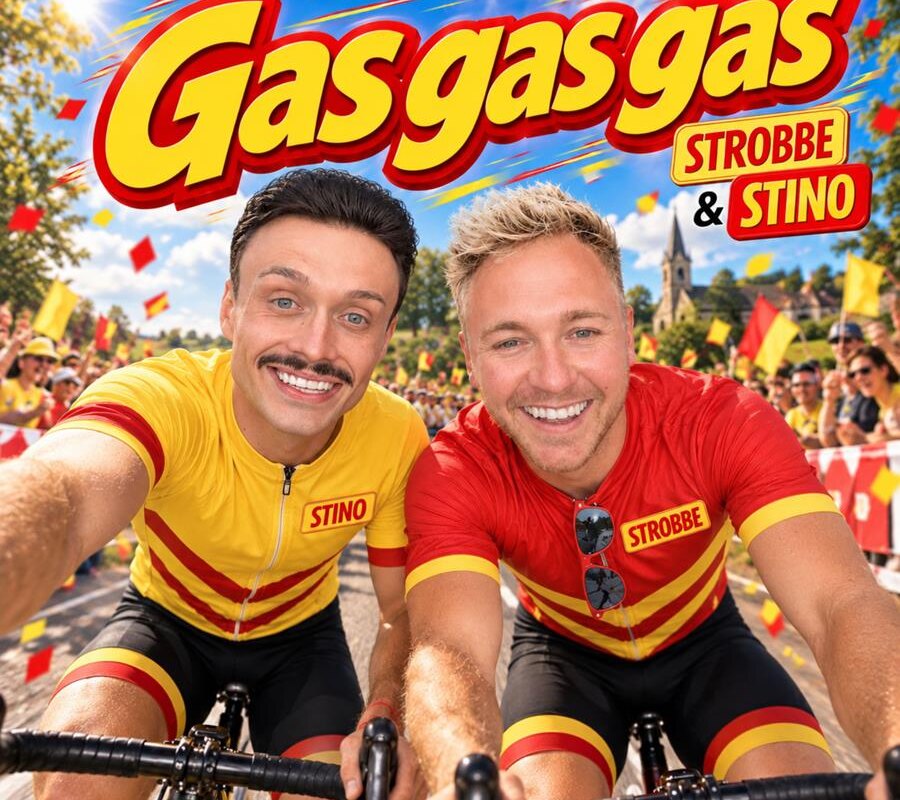 Feestduo Strobbe & Stino trappen elk feest op gang met nieuwe single 'Gas Gas Gas'!