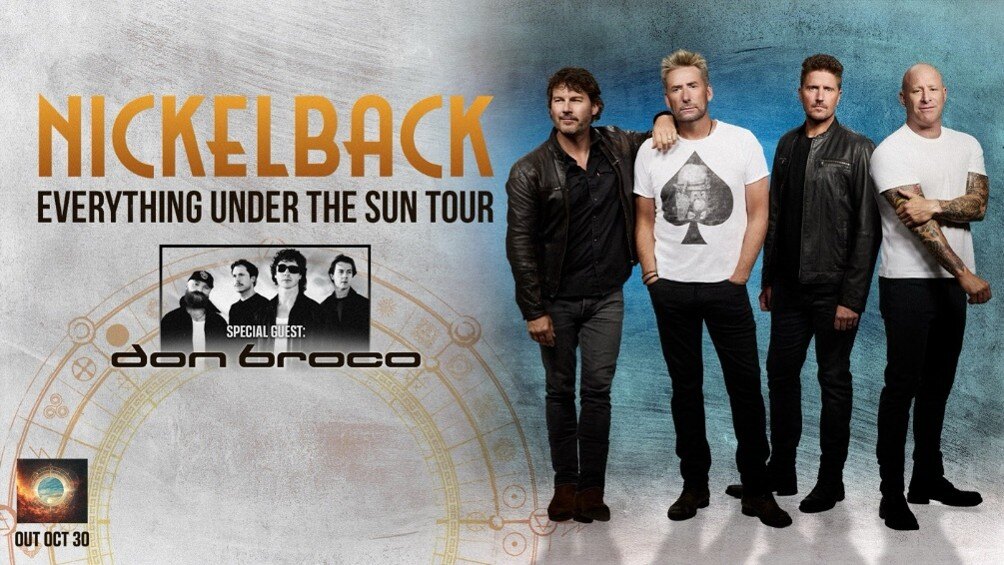 Nickelback op 7 juni naar Ziggo Dome met Everything Under The Sun Tour