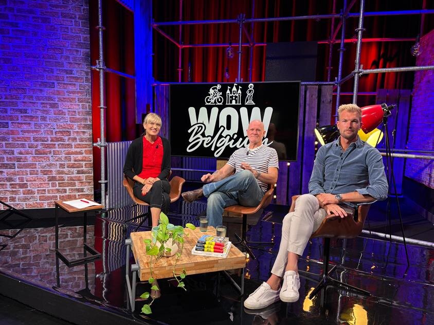 Angela Dansby ontvangt Björn Soenens en Ruben Van Gucht in podcast Wow Belgium