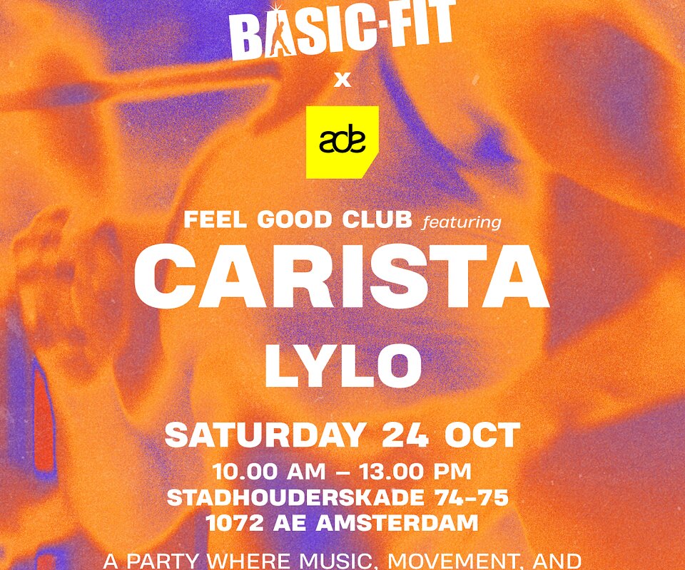 Basic-Fit x ADE: local DJs take over the gym floor, LYLO joins CARISTA