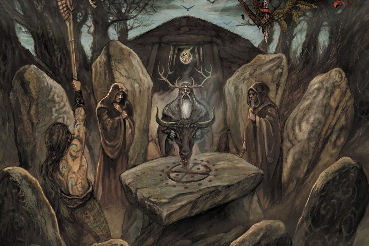 French Celtic black metallers Fir Bolg set new album "Triskelion" for November 27th via Schwarzdorn Production