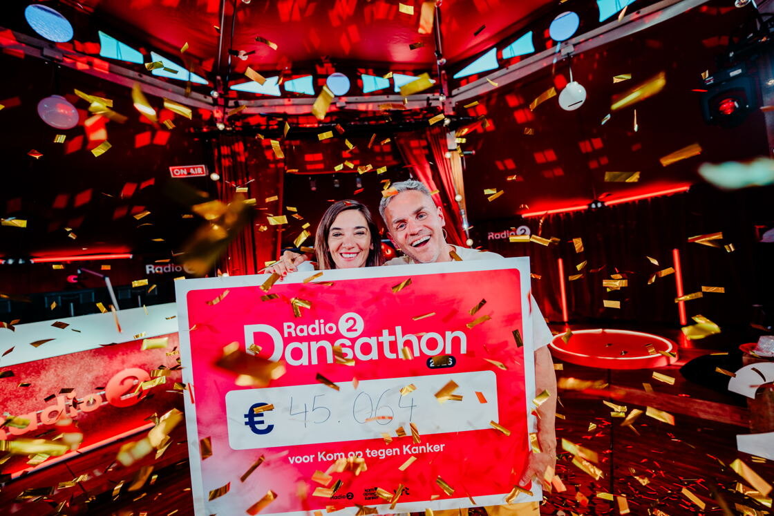 Dit waren de mooiste momenten uit Radio 2 Dansathon