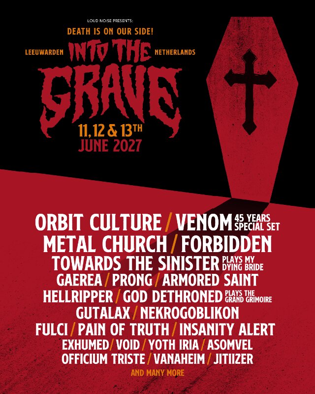 6 nieuwe namen voor Into The Grave