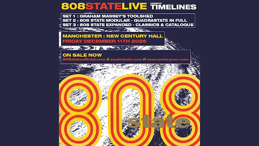 808 State Reveal details of special 'Quadrastate' Homecoming Show this December