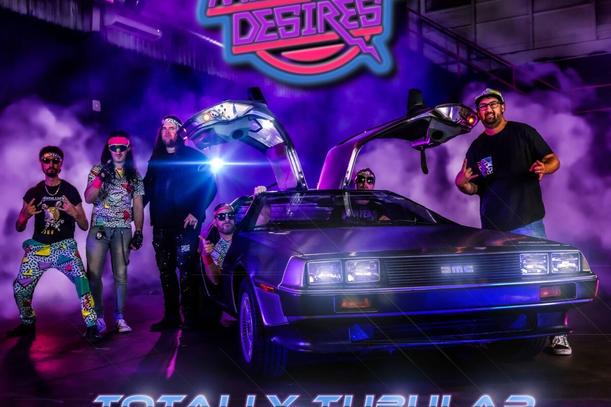Moonlight Desires Blast To The Past w/ A-HA Cover Video "Take On Me" and New EP "Totally Tubular 80’s Party Machine" Out Nov 2026