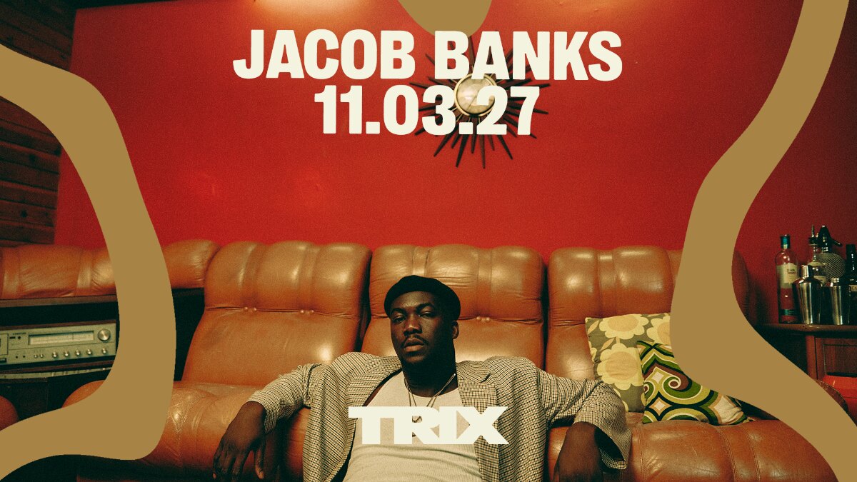Jacob Banks speelt op donderdag 11 maart 2027 in Trix