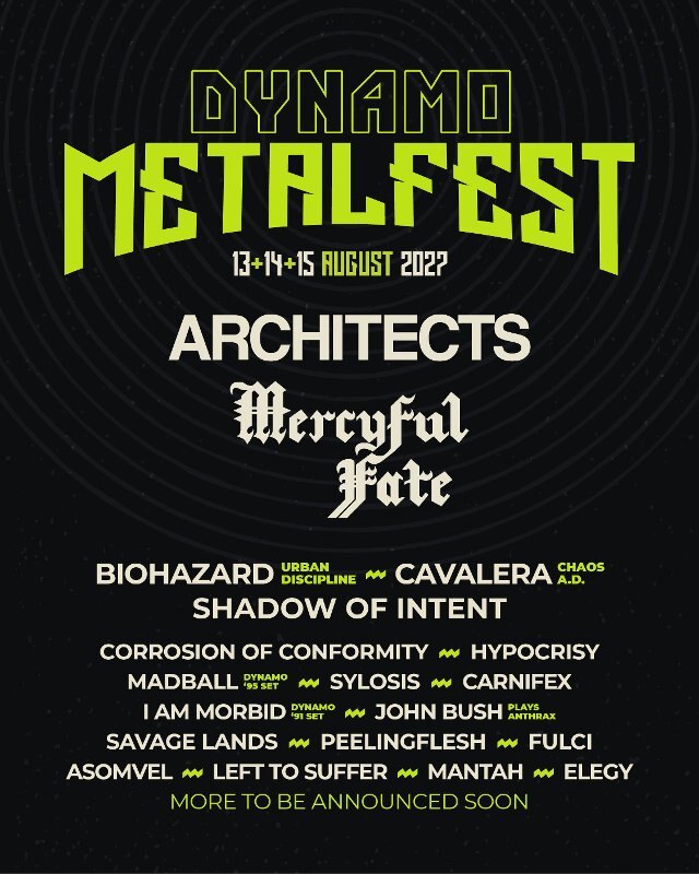 Dynamo Metalfest maakt nieuwe namen bekend