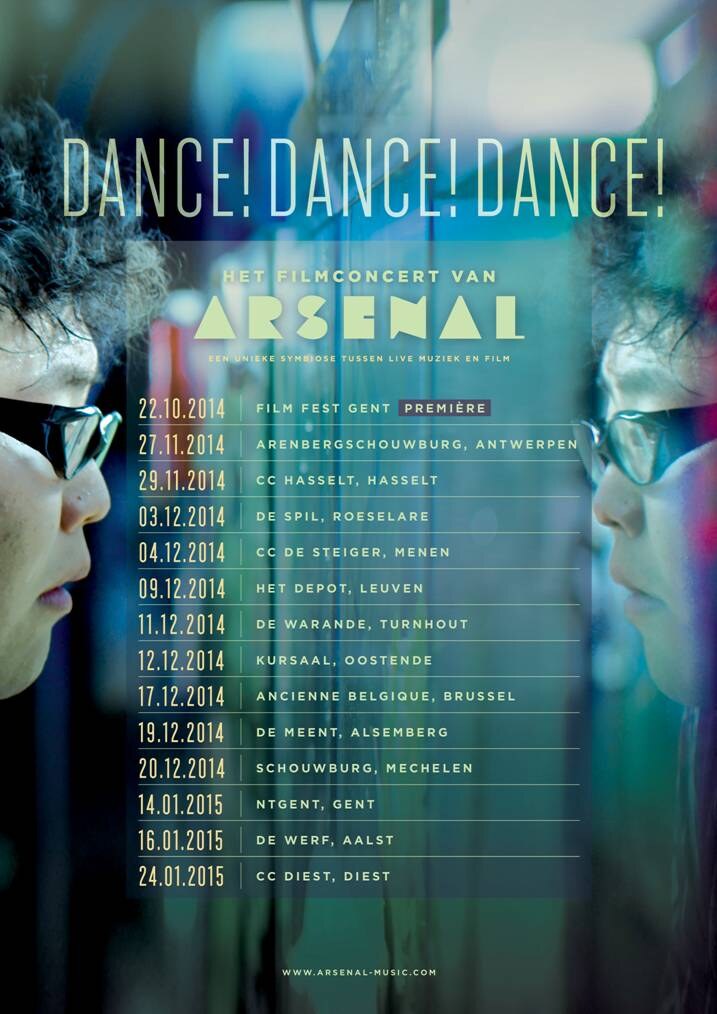Arsenal speelt nieuw album Furu op uniek Film Concert DANCE! DANCE! DANCE! 