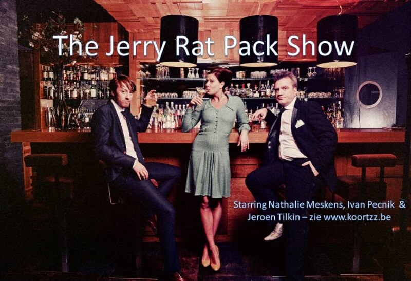 The Jerry Rat Pack Show met Nathalie Meskens op tournee
