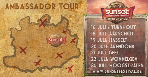 Wil je Ambassador worden voor Sunset? 