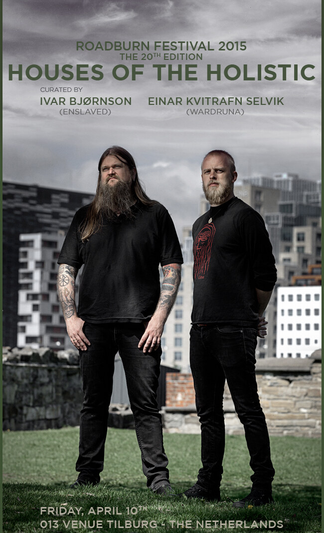 Ivar Bjørnson of Enslaved and Wardruna's Einar Kvitrafn Selvik To Curate Roadburn Festival 2015