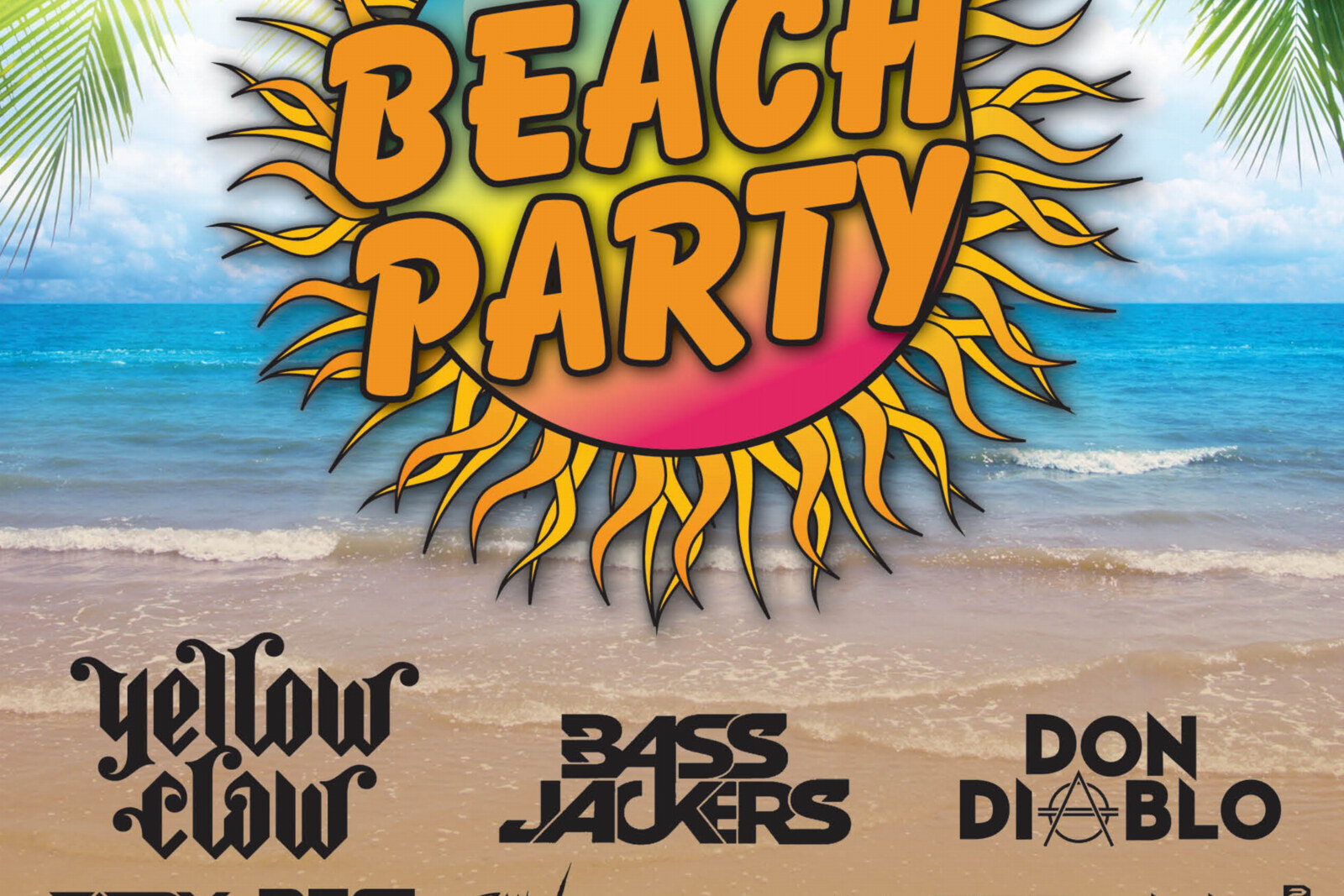 Beach Party op vrijdag 1 en zaterdag 2 augustus in Bocholt