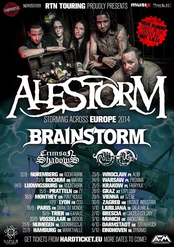 Alestorm have entered charts