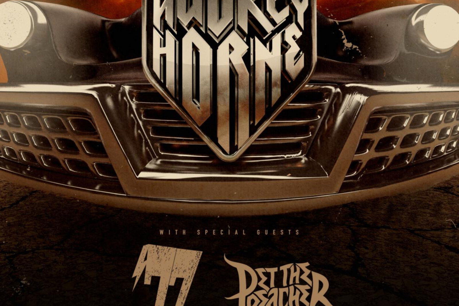 Audrey Horne pure heavy Europe tour in Fall 2014