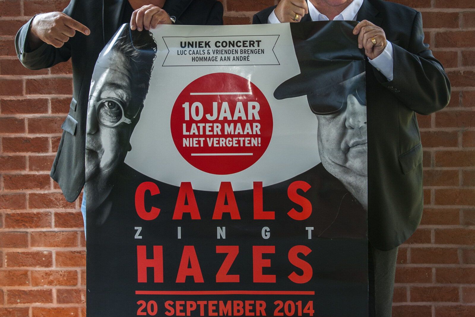 Luc Caals zingt nog één keer Hazes - André's neef Stanley is special guest