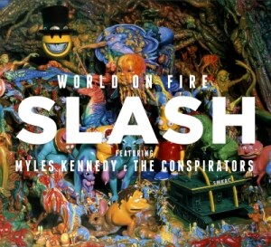 Slash lanceert vandaag zijn derde soloalbum ‘World On Fire’