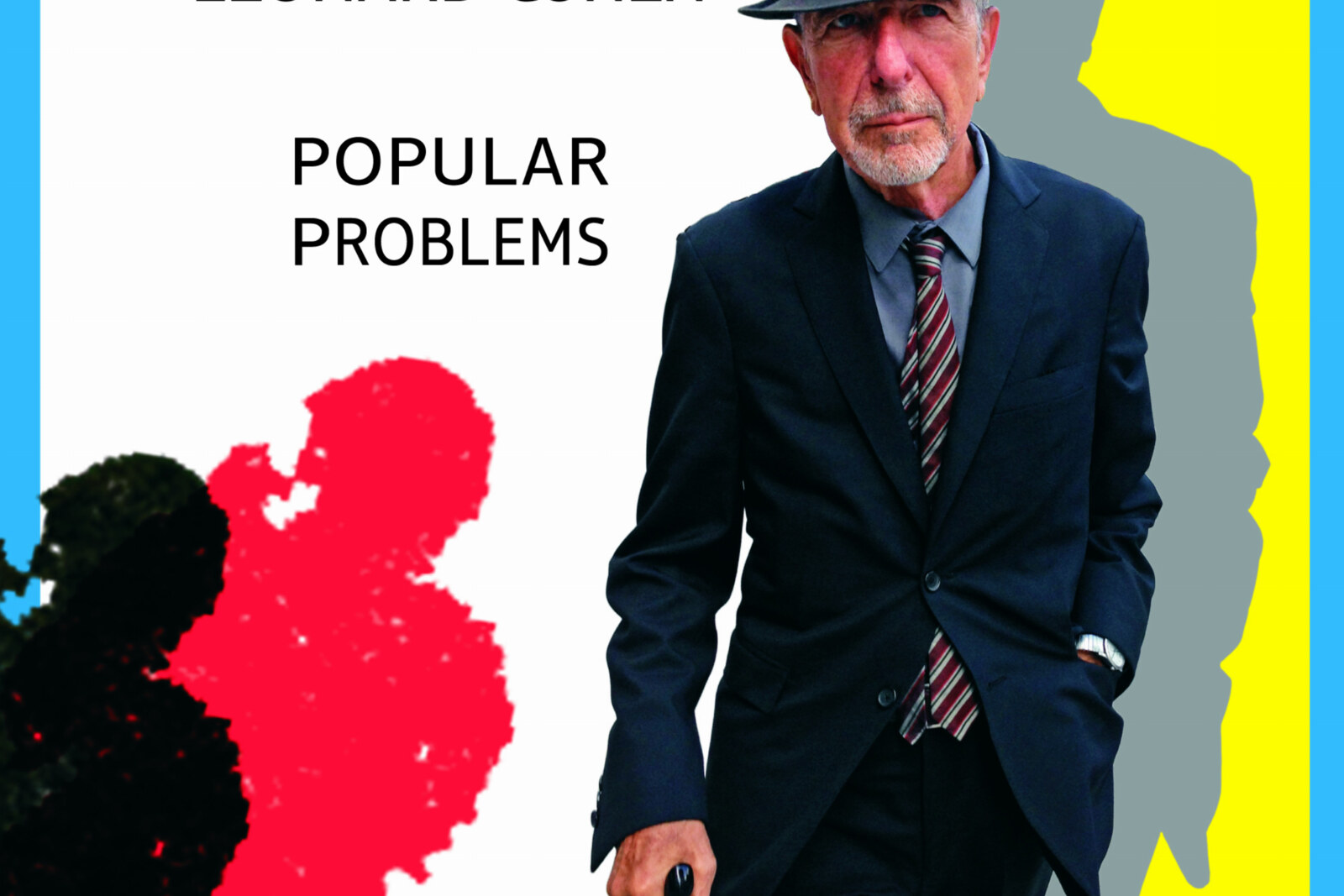 Leonard Cohen zkt muur voor kunstwerk