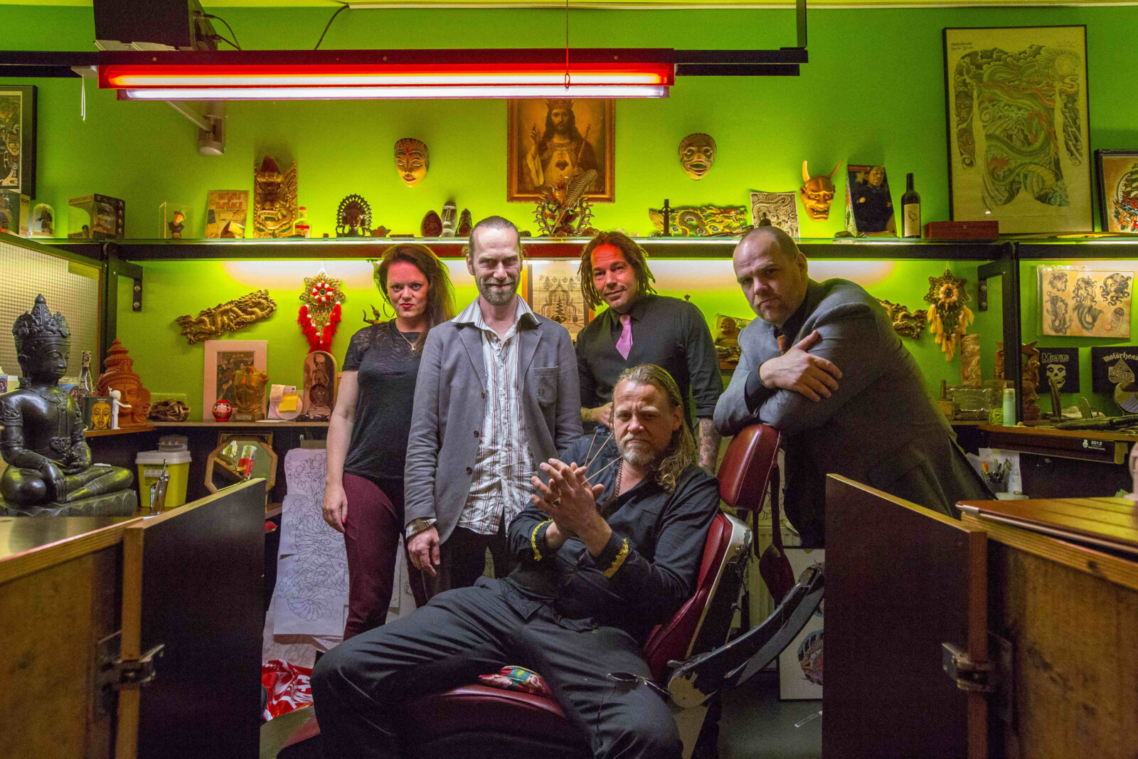 Aalbumpresentatie ‘het Tijgersnest’ van Tigre Blanco show in jaren ’30 sfeer