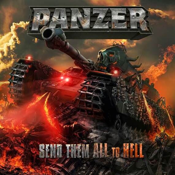 The German Panzer – "Send Them All To Hell" Covertrailer incl. 'Panzer' track-excerpts revealed!