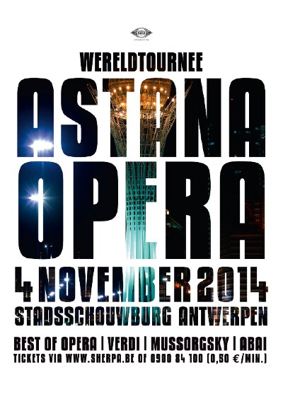 Eerste wereldtournee brengt imposant gezelschap 'Astana Opera' ook naar Vlaanderen