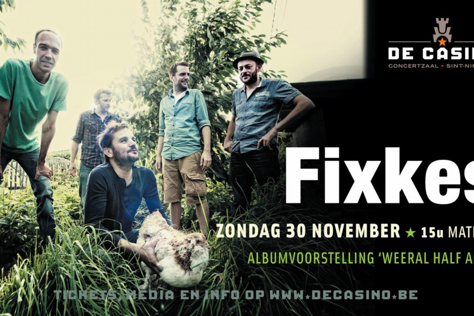 Fixkes stellen nieuw album voor in De Casino